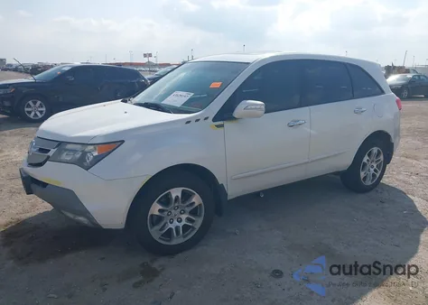 2009 Acura Mdx Technology Package from USA, damaged, VIN 2HNYD286X9H521922